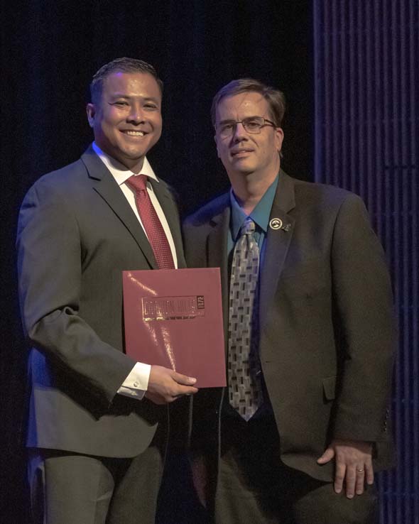 Cadets graduating from Fire Academy