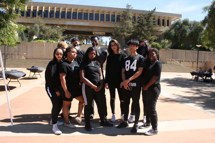 Students enjoying Club Rush.