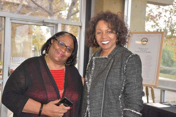People enjoying the Friends of CHC Luncheon