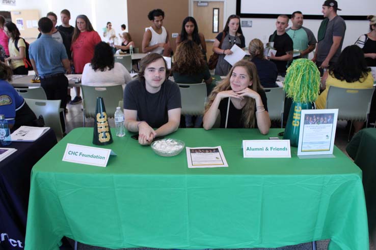 Students enjoying the Roadrunner Rally