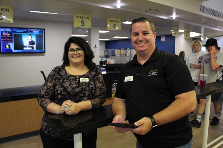 Students enjoying the Roadrunner Rally