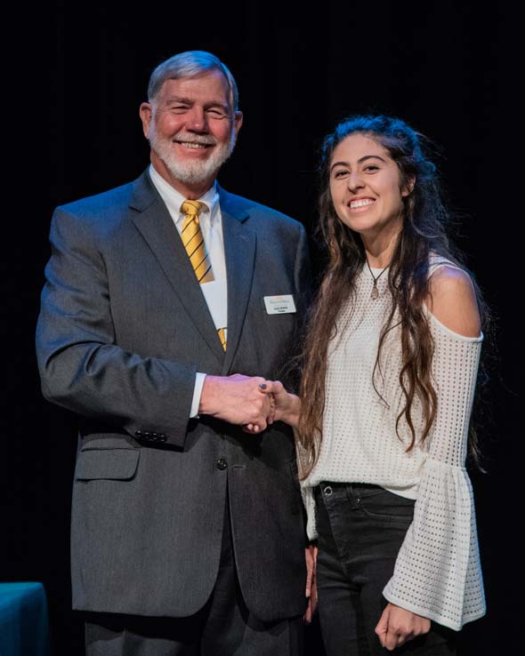 Enjoying the Scholars Convocation