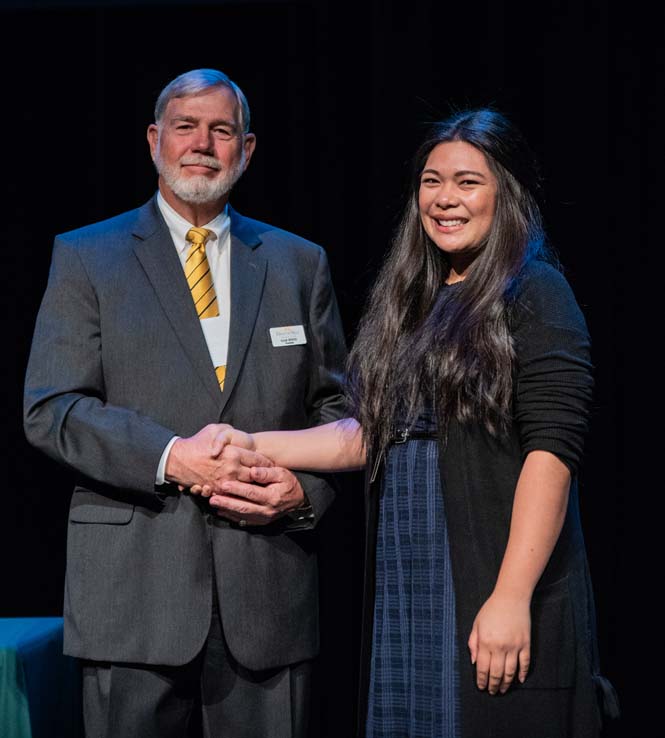 Enjoying the Scholars Convocation