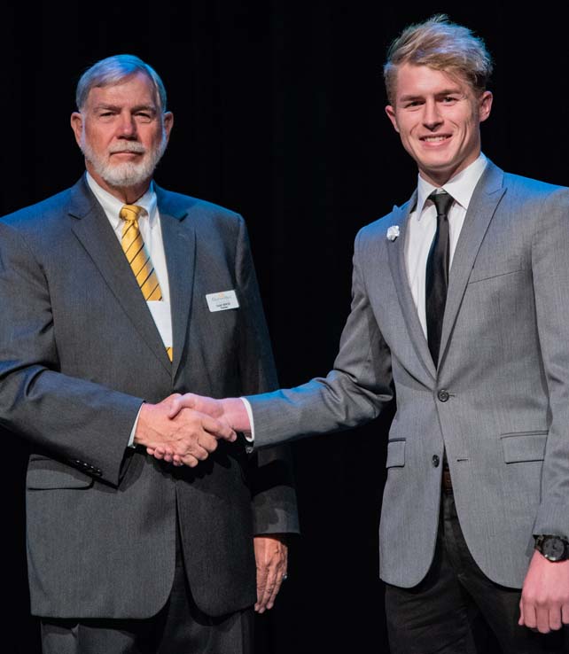 Enjoying the Scholars Convocation