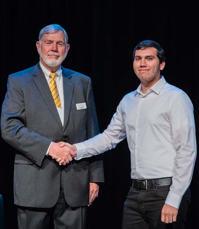 Enjoying the Scholars Convocation