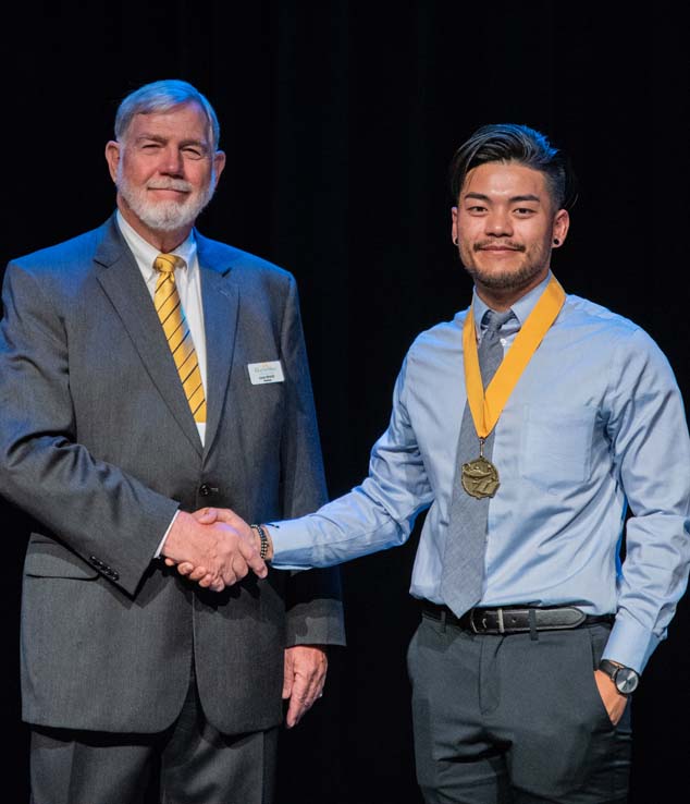 Enjoying the Scholars Convocation