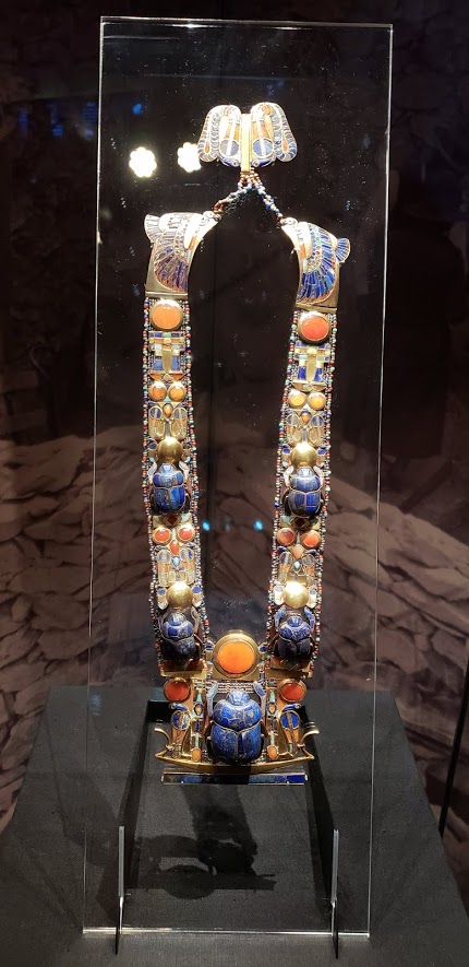 Students outside the exhibit