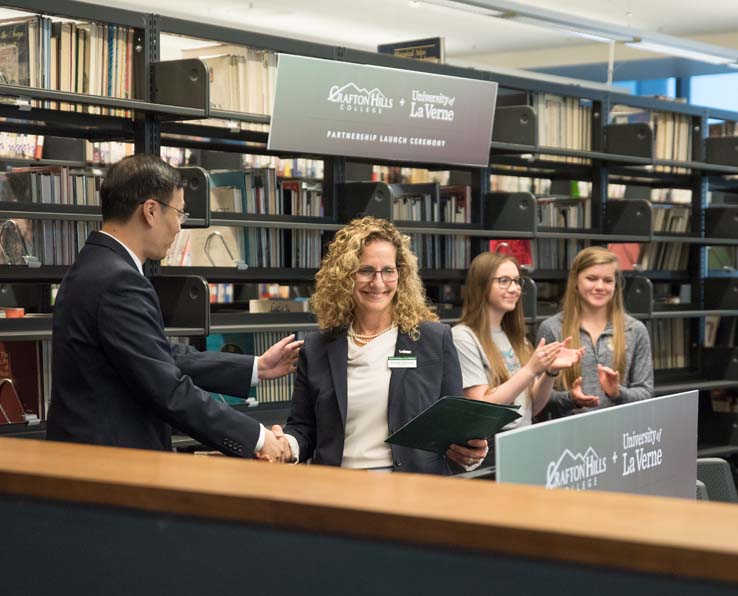 CHC an d University of La Verne Partnership Signing