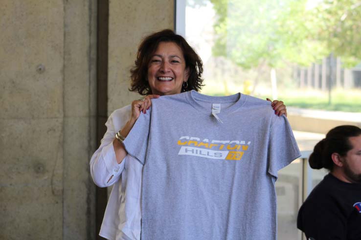 Faculty and staff celebrate the Employee Appreciation & Recognition Reception.