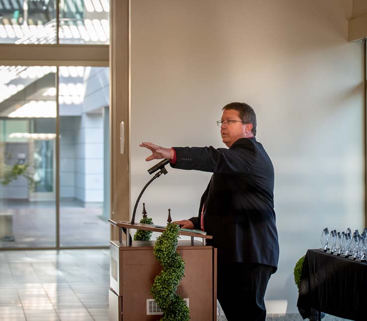 Student recognition award recipients.