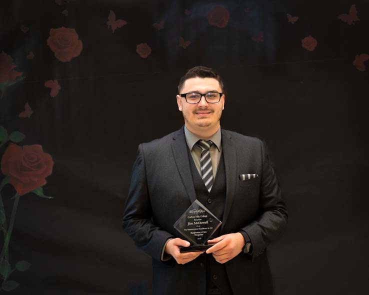 Student recognition award recipients.