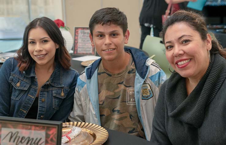 Student recognition award recipients.