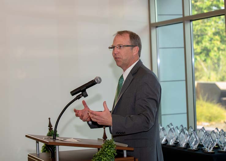 Student recognition award recipients.