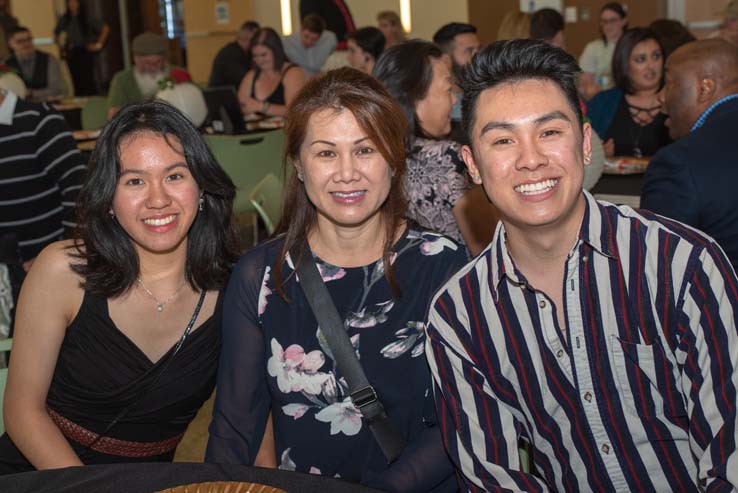 Student recognition award recipients.