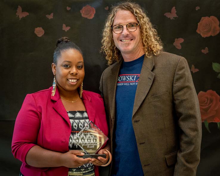 Student recognition award recipients.