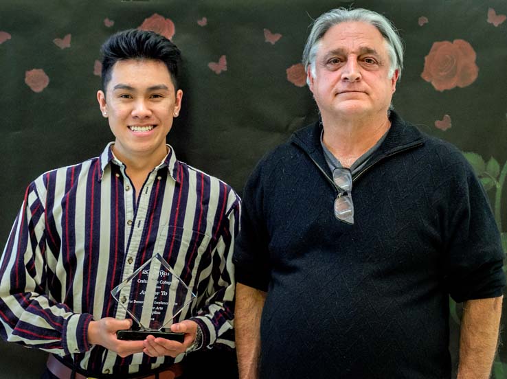 Student recognition award recipients.