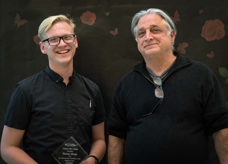 Student recognition award recipients.