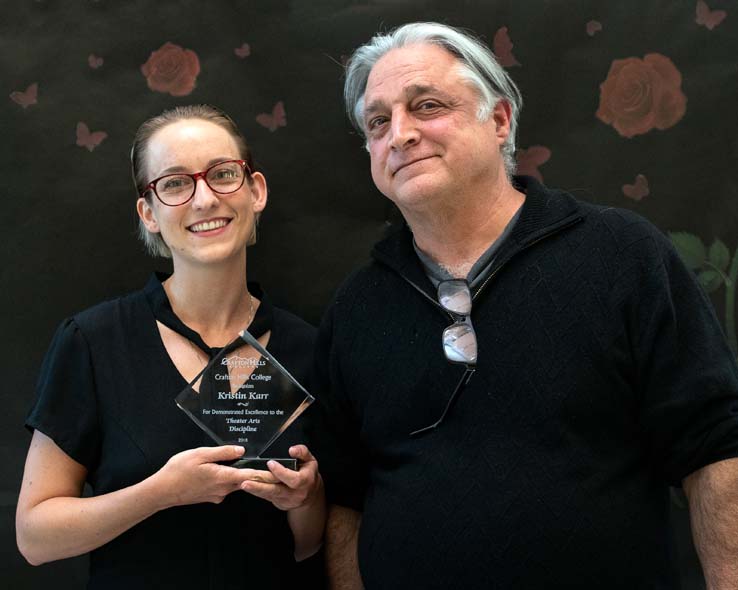 Student recognition award recipients.