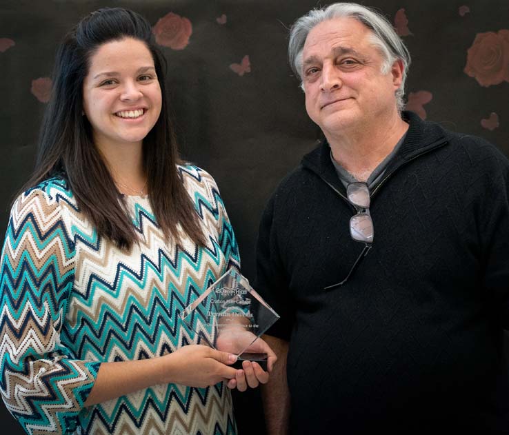 Student recognition award recipients.