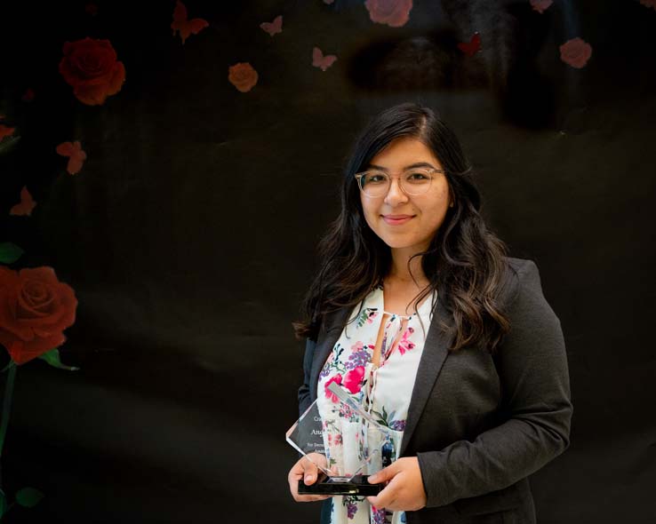 Student recognition award recipients.