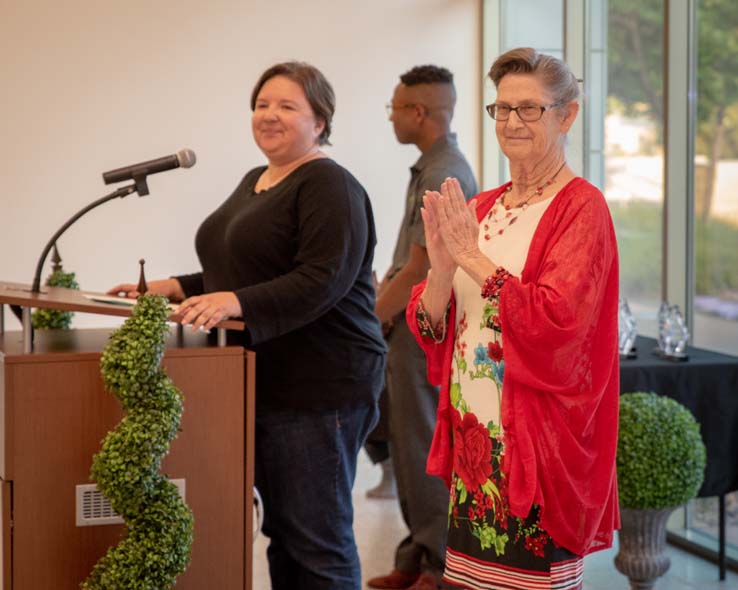 Student recognition award recipients.