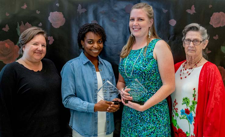 Student recognition award recipients.