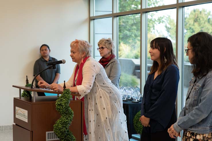 Student recognition award recipients.