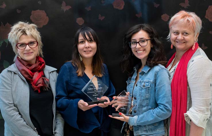 Student recognition award recipients.