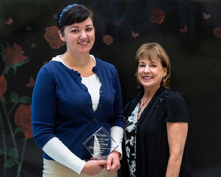 Student recognition award recipients.