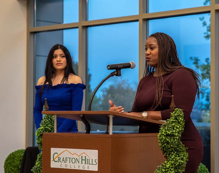 Student recognition award recipients.