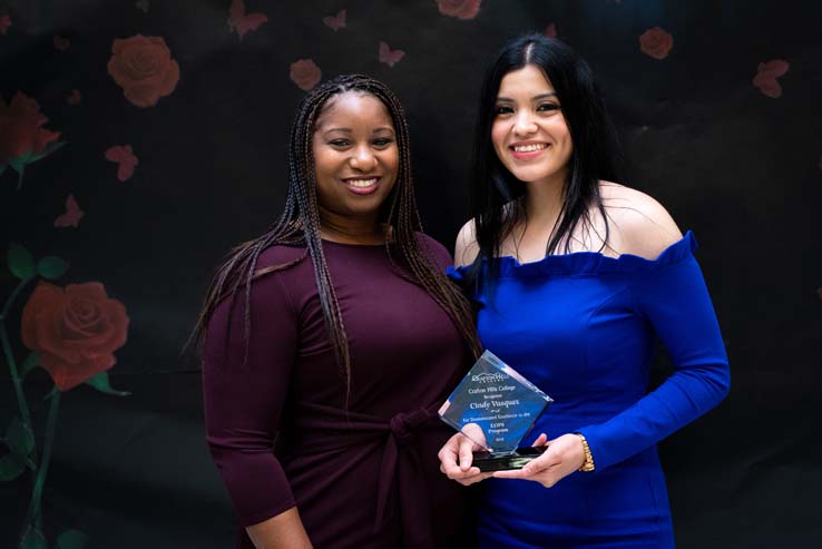 Student recognition award recipients.