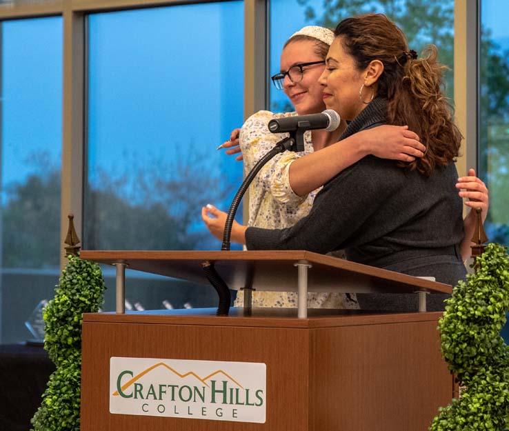 Student recognition award recipients.