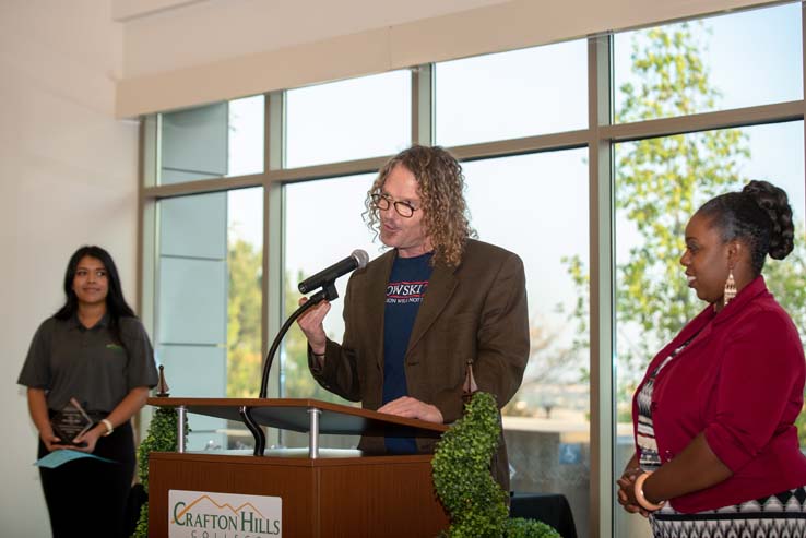 Student recognition award recipients.