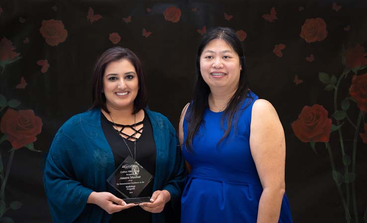 Student recognition award recipients.