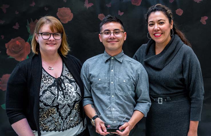 Student recognition award recipients.