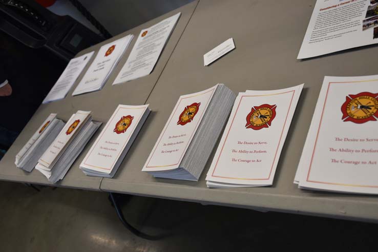 Cadets at the 101st Fire Academy Graduation