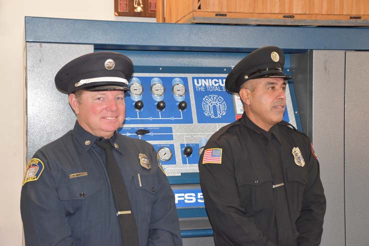 Cadets at the 101st Fire Academy Graduation
