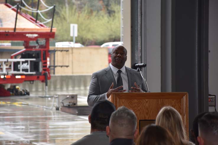 Cadets at the 101st Fire Academy Graduation