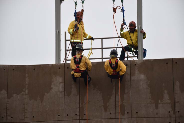 Cadets at the 101st Fire Academy Graduation
