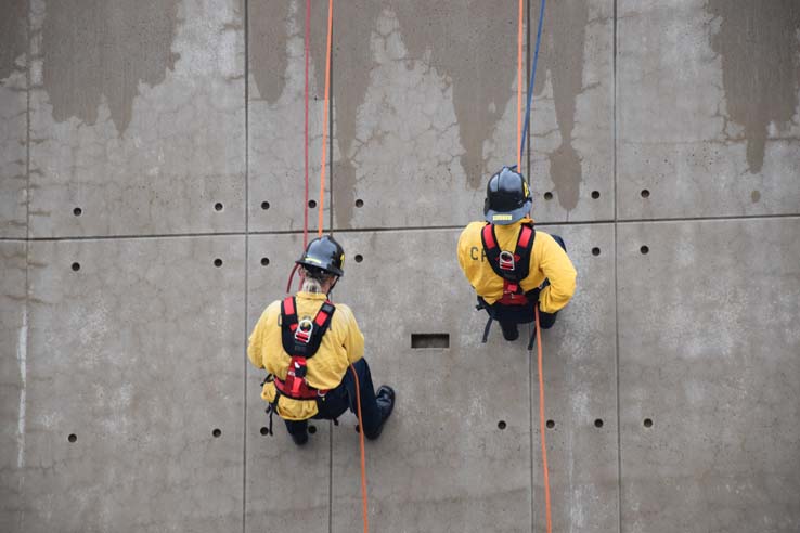 Cadets at the 101st Fire Academy Graduation