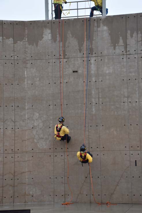 Cadets at the 101st Fire Academy Graduation