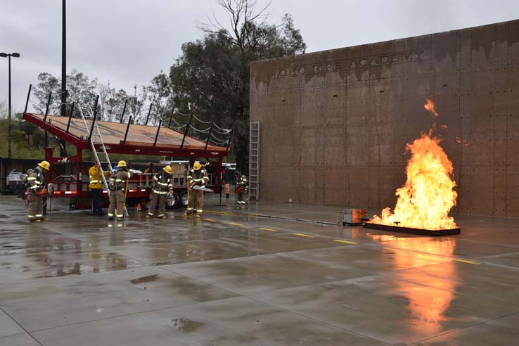Cadets at the 101st Fire Academy Graduation