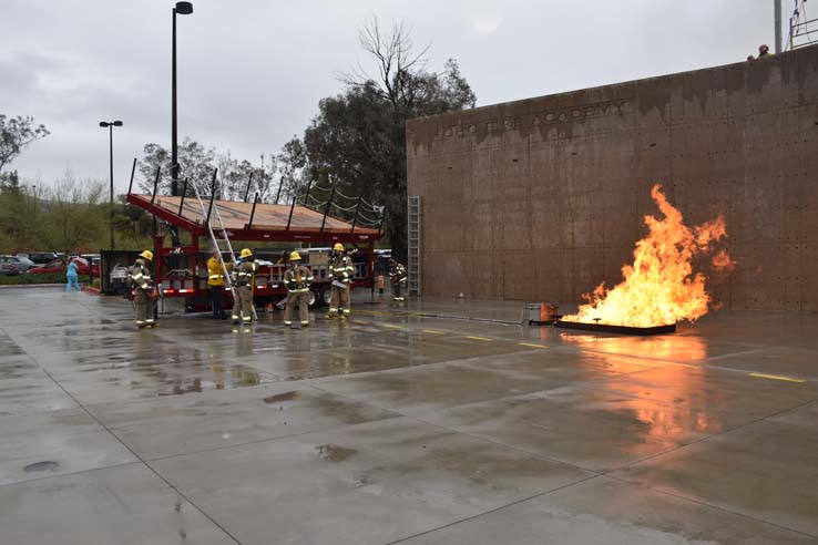 Cadets at the 101st Fire Academy Graduation
