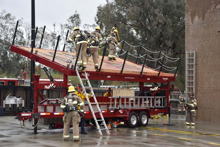 Cadets at the 101st Fire Academy Graduation