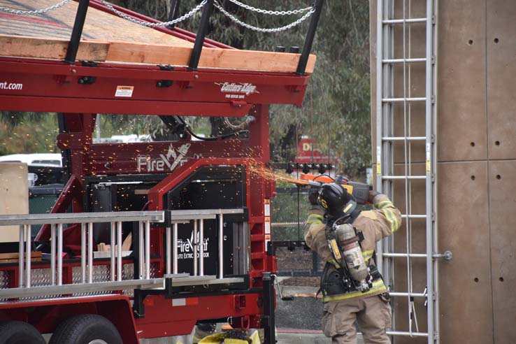 Cadets at the 101st Fire Academy Graduation