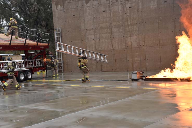 Cadets at the 101st Fire Academy Graduation