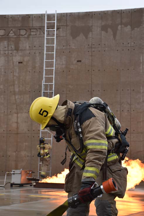 Cadets at the 101st Fire Academy Graduation