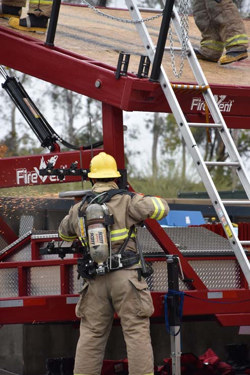 Cadets at the 101st Fire Academy Graduation