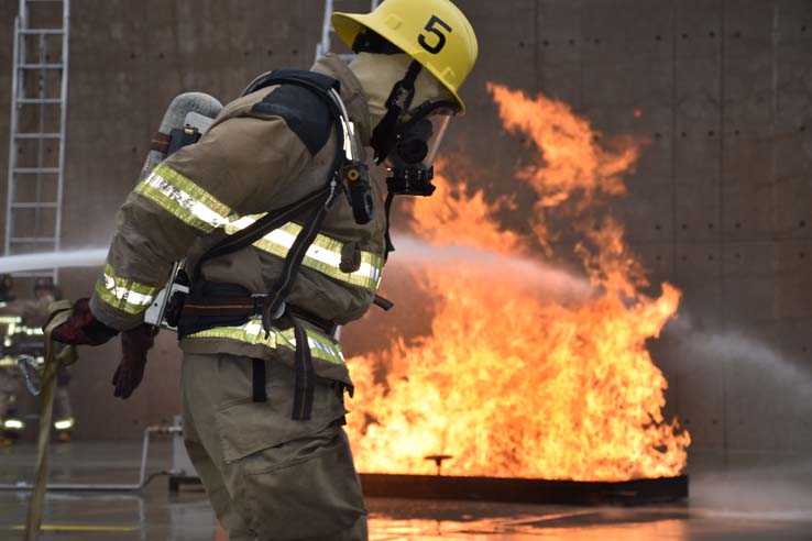Cadets at the 101st Fire Academy Graduation