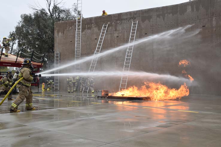 Cadets at the 101st Fire Academy Graduation